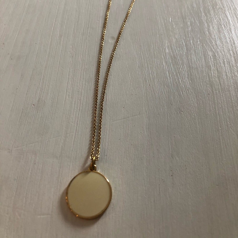 Kate Spade creme de la creme idiom necklace